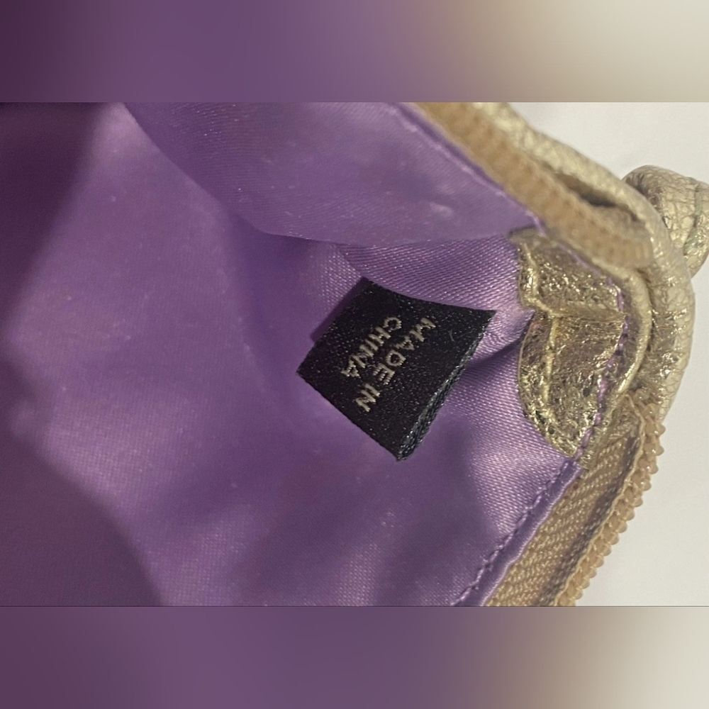 Coach Poppy Gold and Silver W/tag - Picture 5 of 7